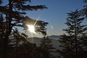 sunrise, mountain, sunset